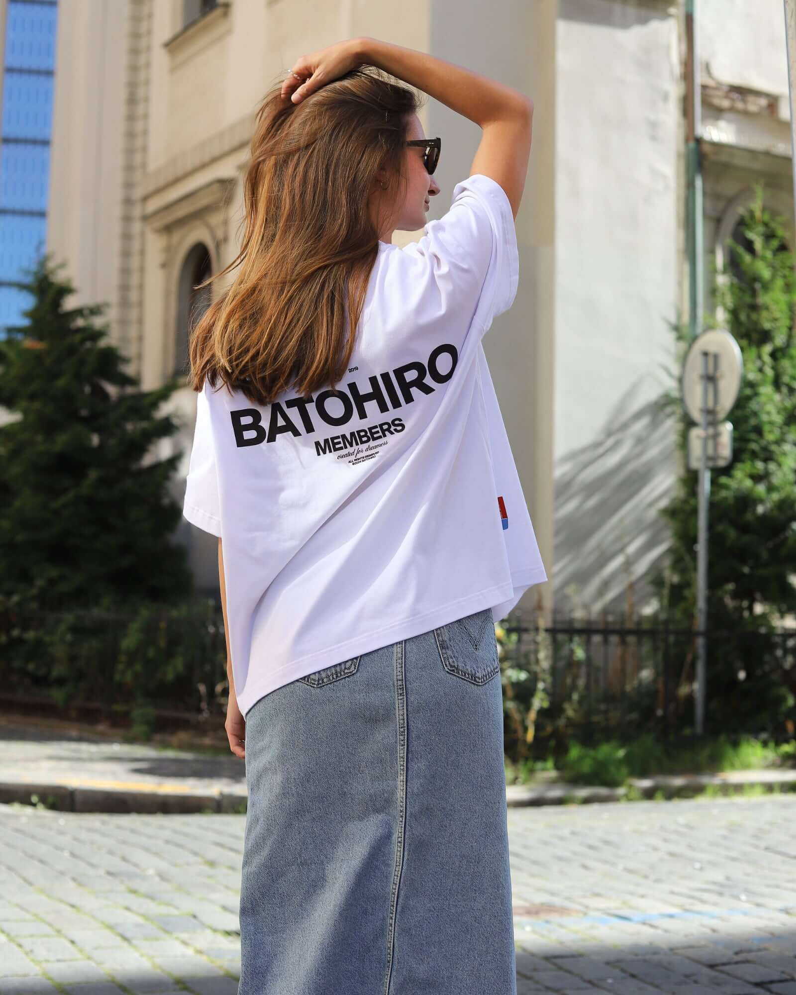 White long - Members - Overzised Tee