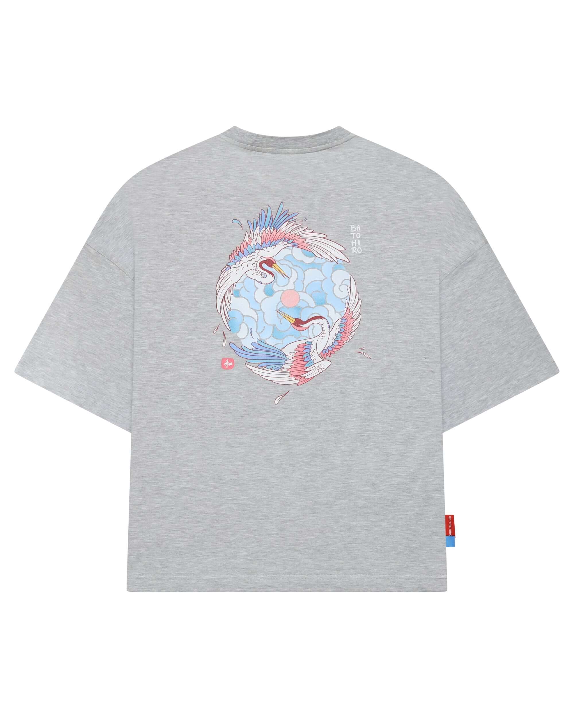 Crane - Skrátené oversize tričko