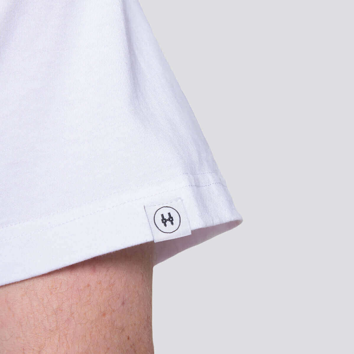 White Basic Tee