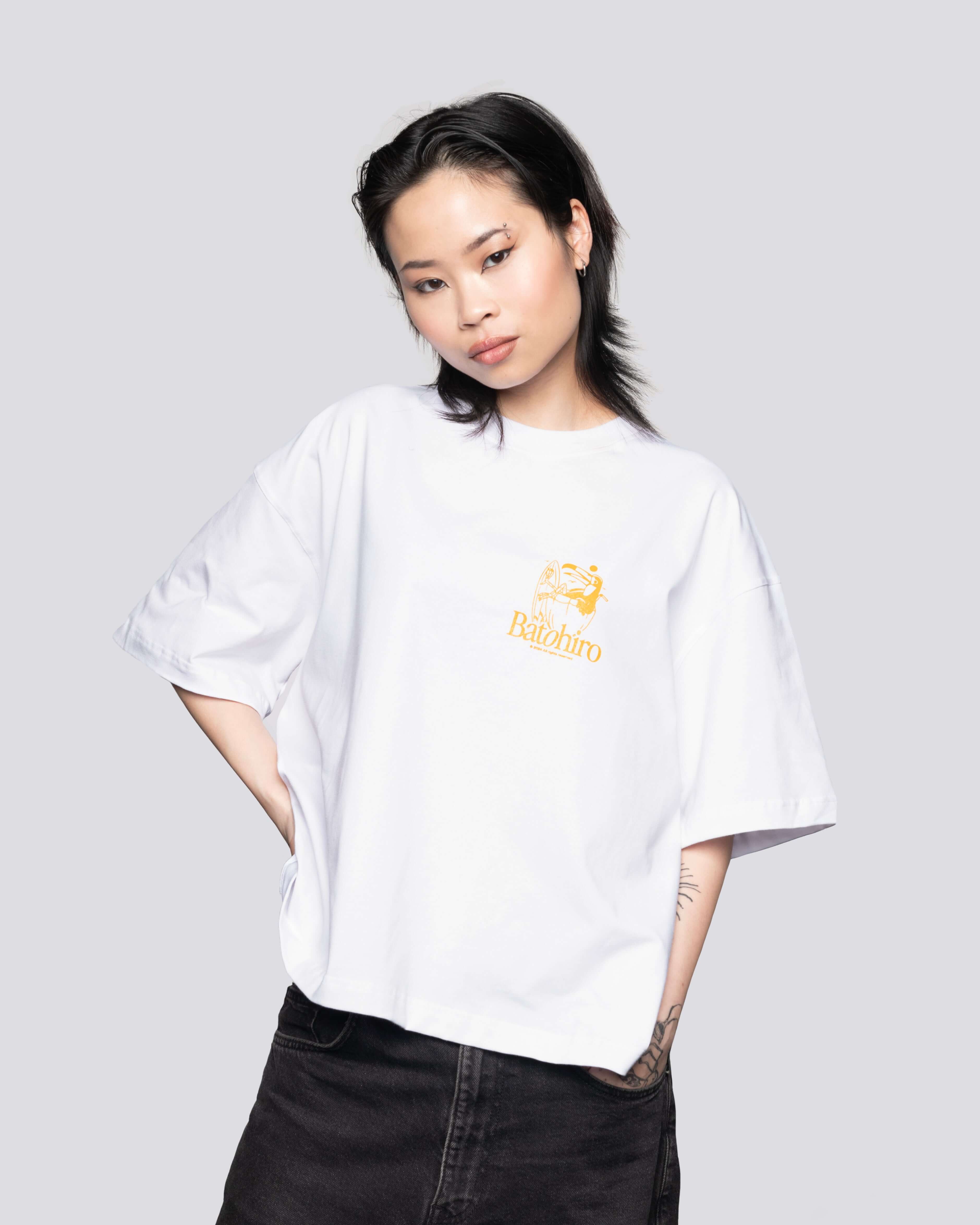 Day Off - Cropped Oversized Tee