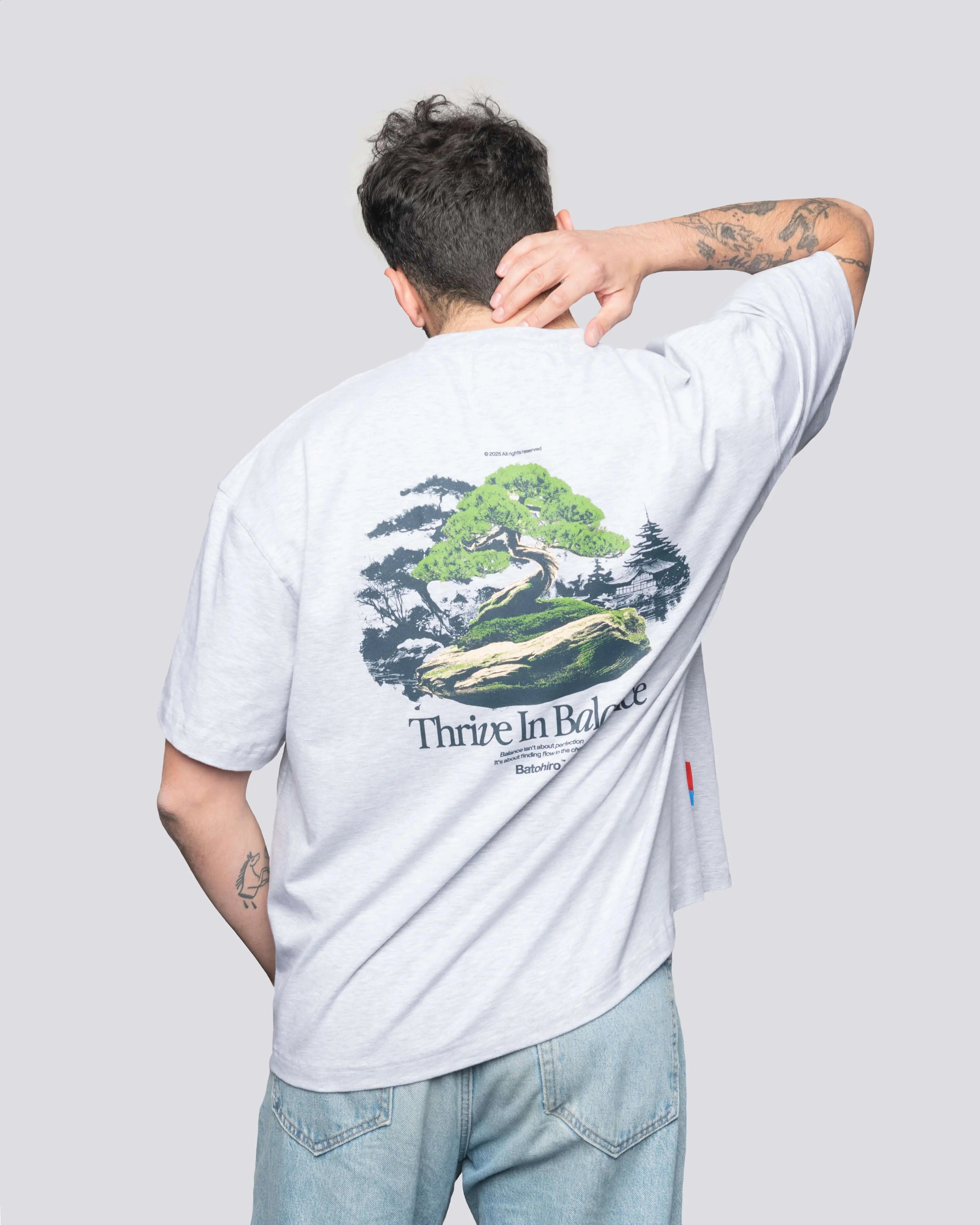 Balance - Oversized Tee Batohiro