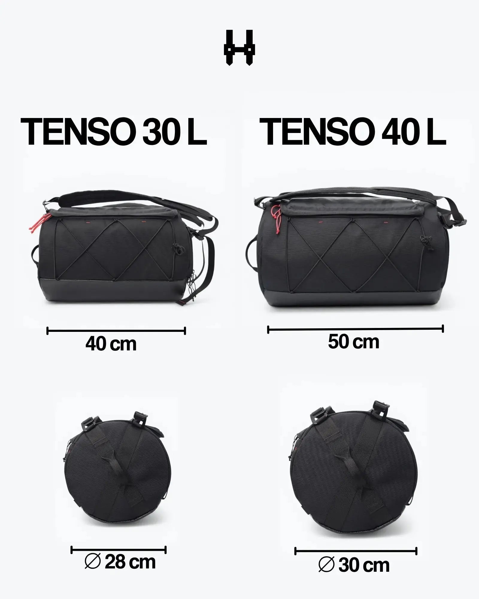 Tenso Traveller 40 L - Dark Knight Batohiro