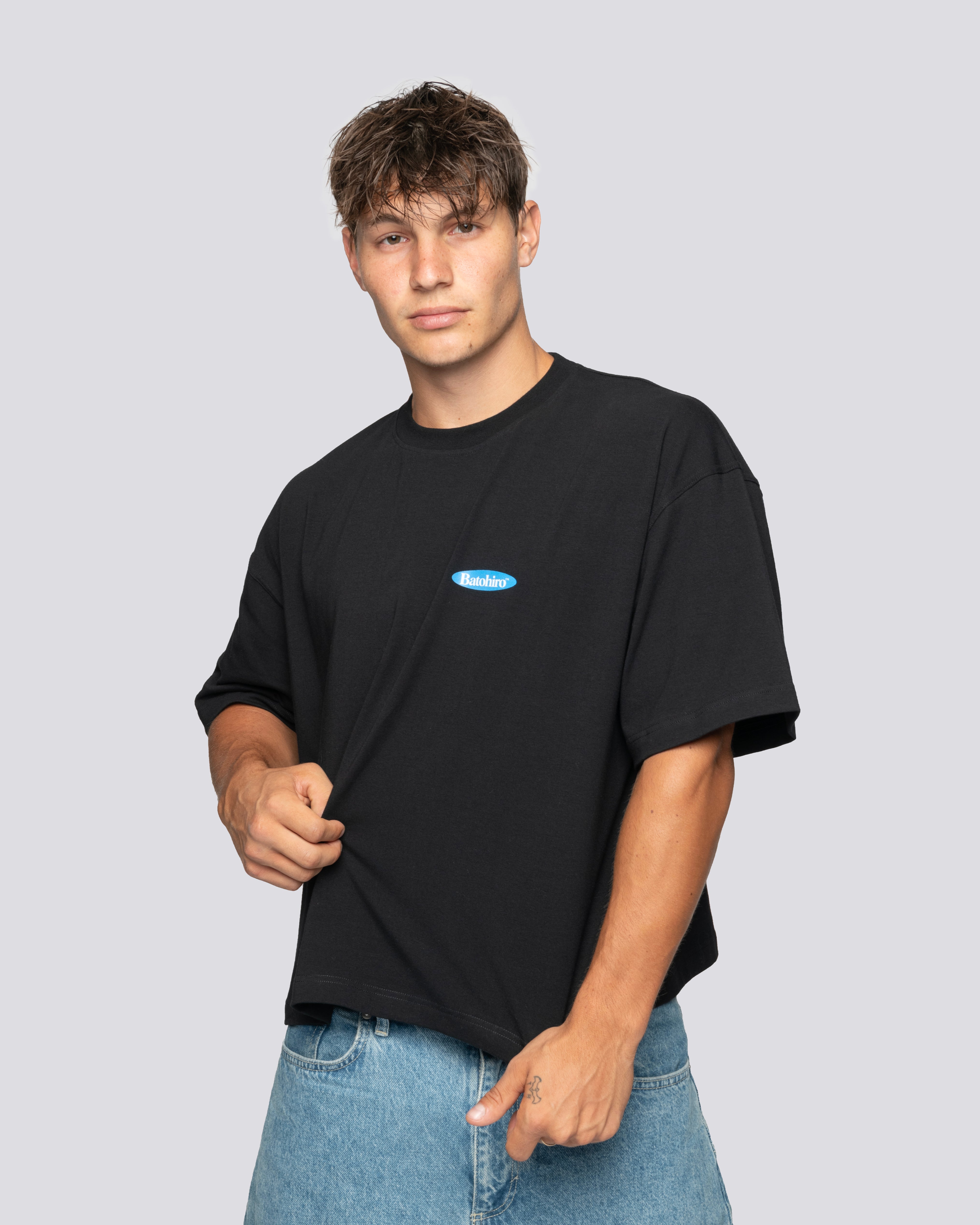 BTHR 90 - Skrátené oversize tričko