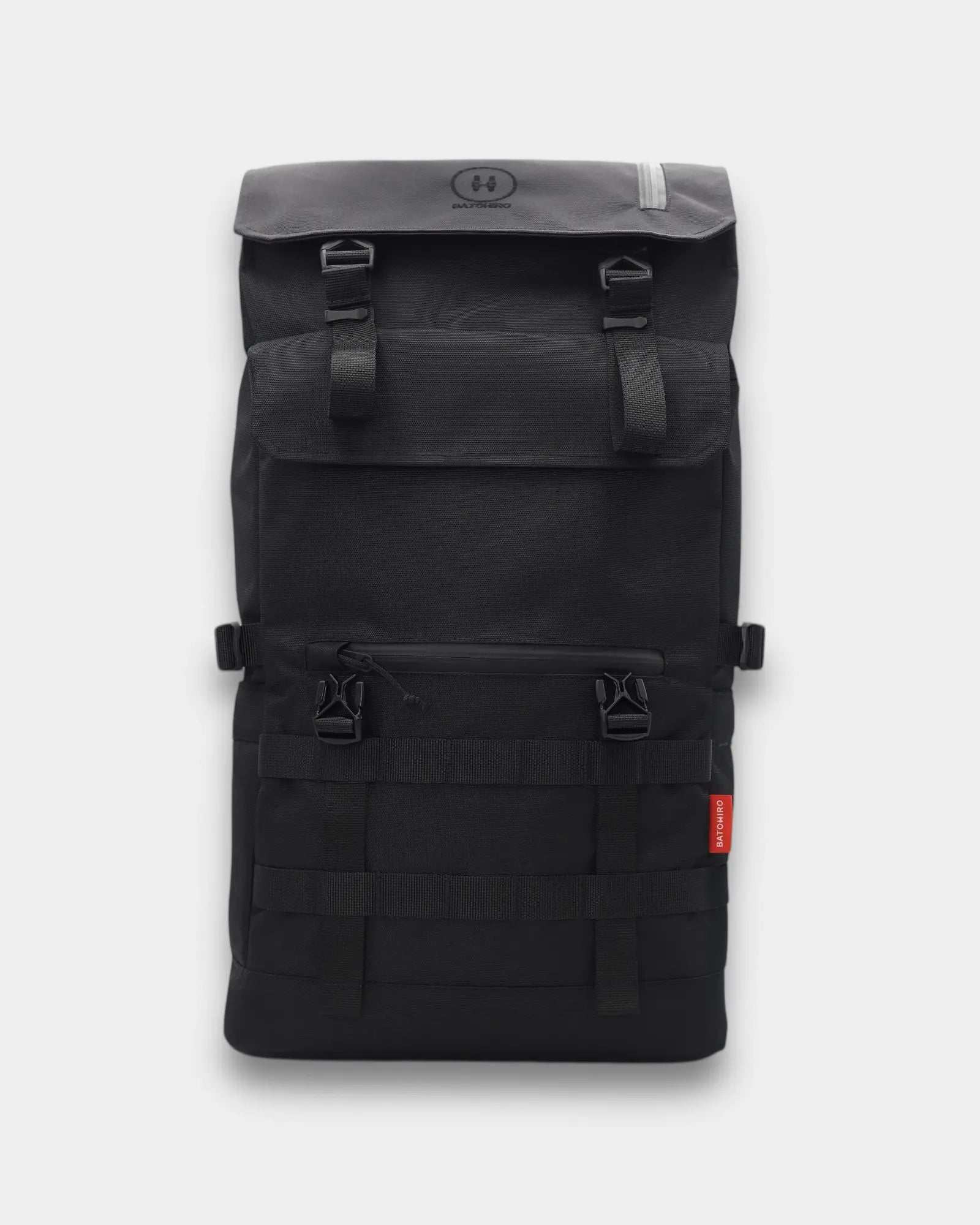 Minato Premium 6.0 – Black Knight - stylish black backpack with durable fabric and multiple compartments.