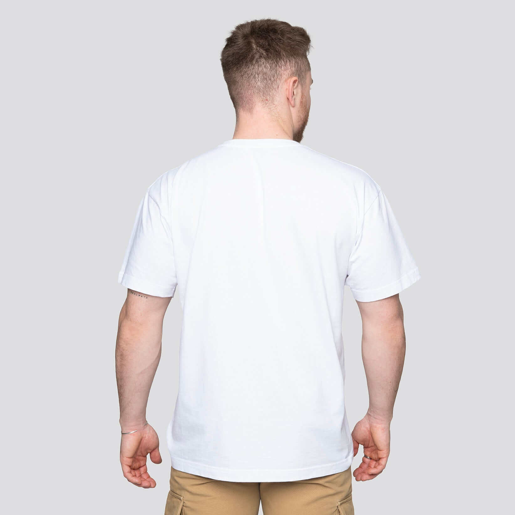 White Basic Tee