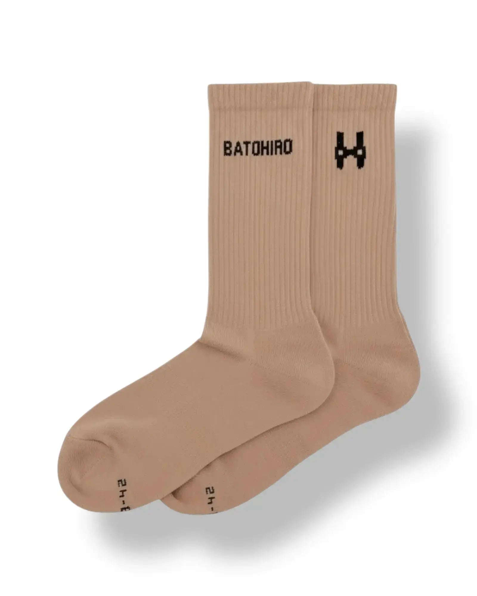 Batohiro Crew ponožky – vyblednutá ružová Batohiro