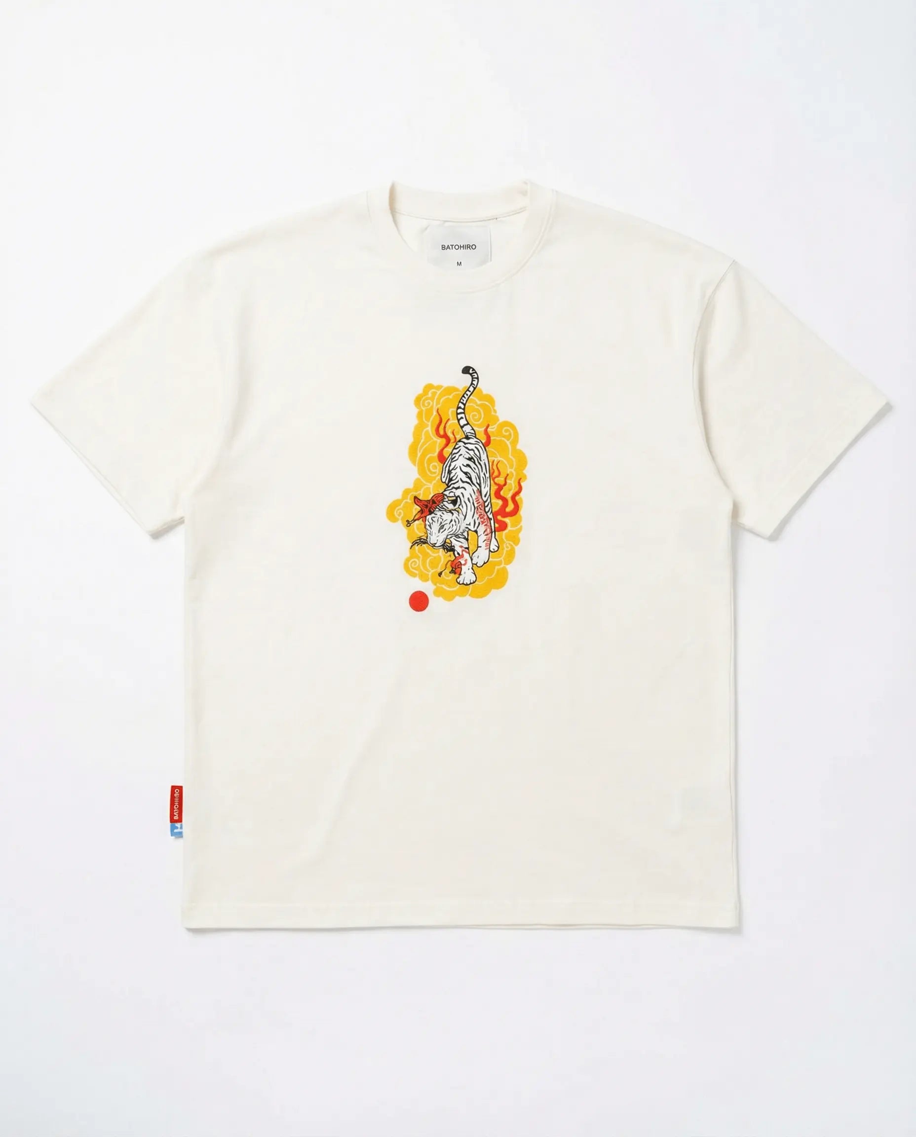 White Tiger - Offwhite Oversized Tee Batohiro