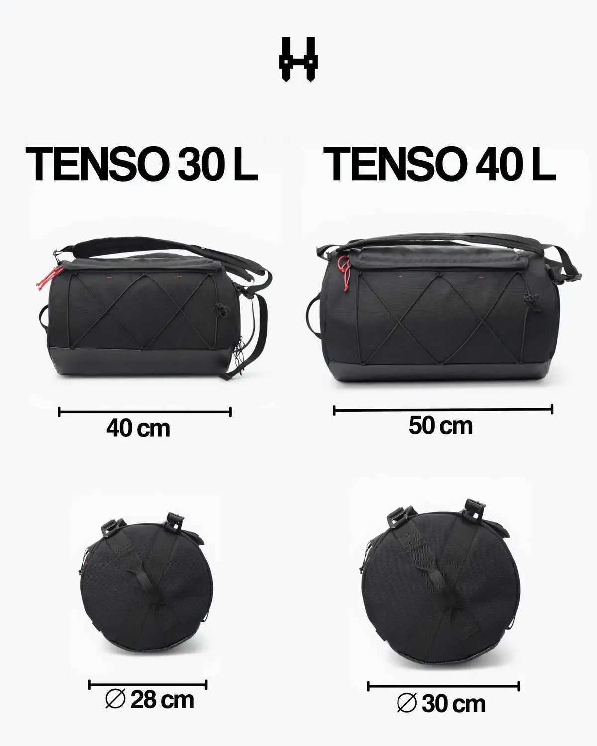 Tenso Traveller 40 L - Dark Knight Batohiro