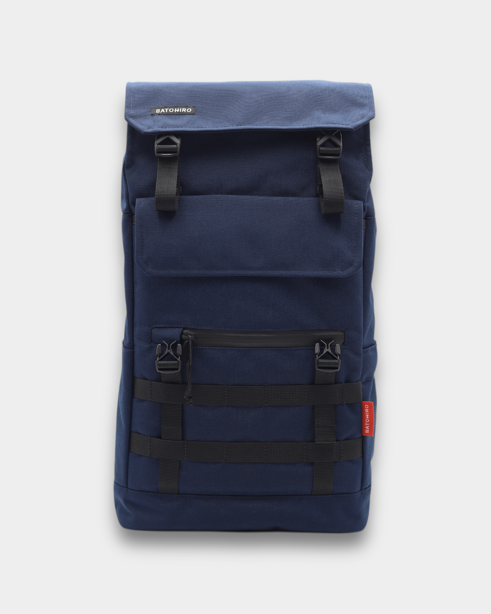 Minato Lite 2.0 batoh navy blue s rolovacím víkem a několika kapsami